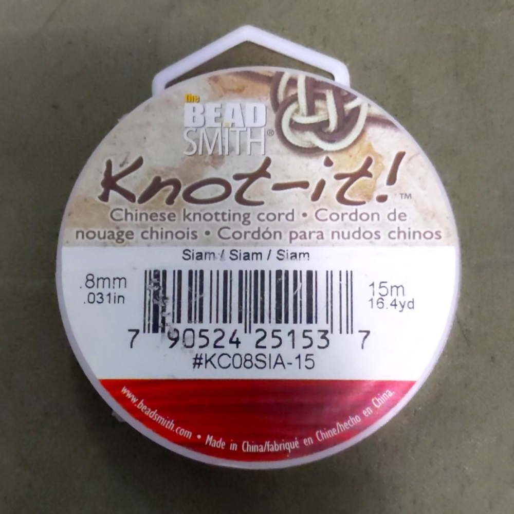 Chinese knotting cord